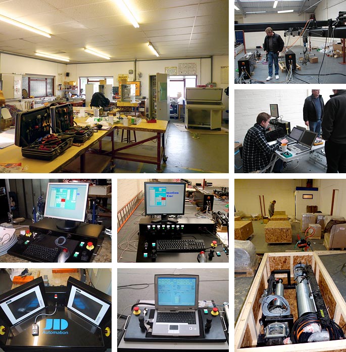 Kirbys AFX automation facilities in the West Midlands